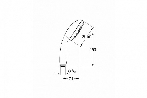 ������ ��� GROHE Tempesta New, ���� (28261002)