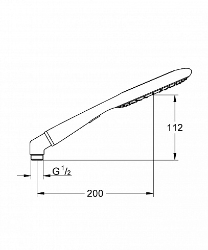 ������ ��� GROHE Rainshower Icon (2 ������), ����/��������� (27444000)