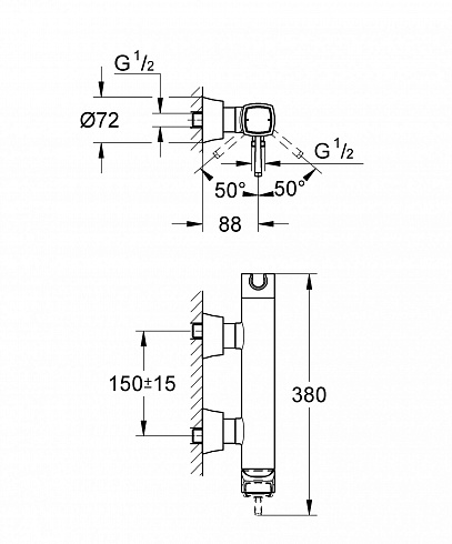 ��������� ��� ���� GROHE Grandera, ���� (23316000)