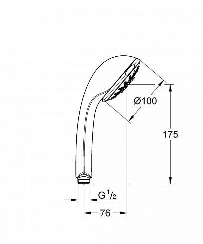 ������ ��� GROHE Relexa Ultra (5 �������), ���� (28796000)