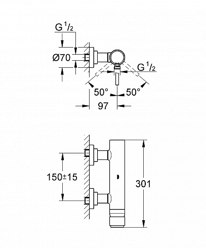 ��������� ��� ���� GROHE Atrio, ���� (32650001)